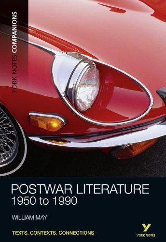 Postwar Literature:1950 to 1990: 1950 to 1990 (York Notes Companions)