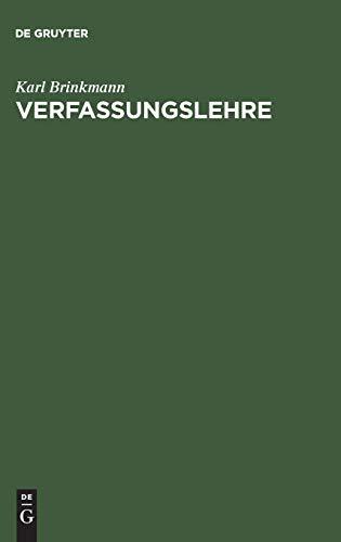 Verfassungslehre