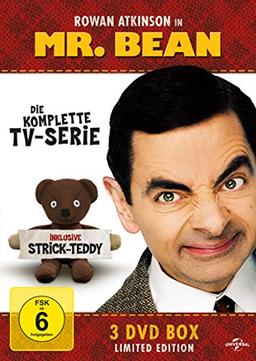 Mr. Bean - Die komplette TV-Serie (Limited Edition, inklusive Strick-Teddy, 3 Discs)