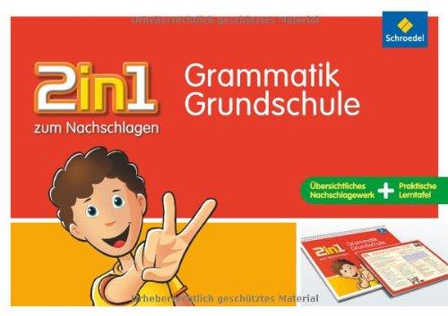 2in1 zum Nachschlagen - Grundschule: Grammatik