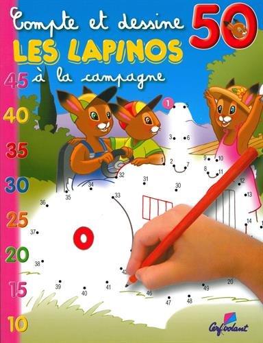 Compte et dessine les Lapinos 50. A la campagne