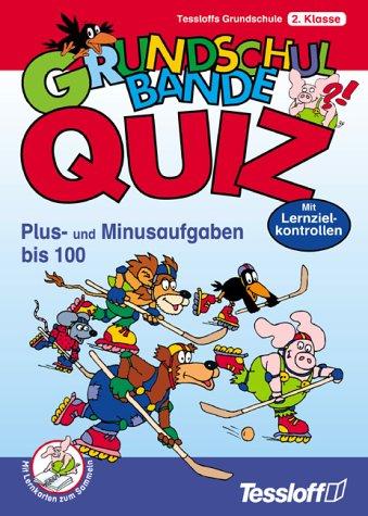 Grundschul-Bande Quiz, Plus- und Minusaufgaben bis 100, 2. Klasse