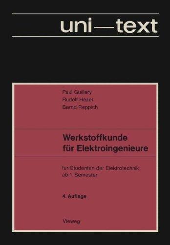 Werkstoffkunde für Elektroingenieure