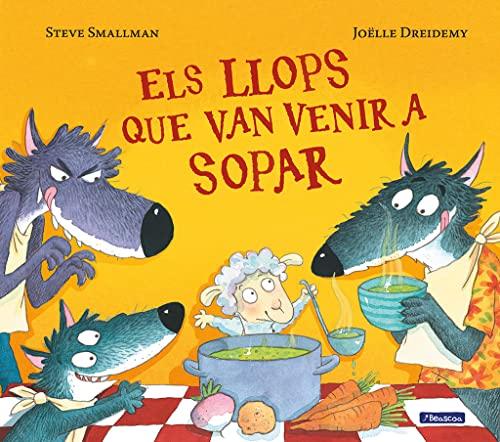 Els llops que van venir a sopar (Contes infantils)