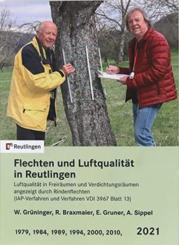 Flechten und Luftqualität in Reutlingen: Luftqualität in Freiräumen und Verdichtungsräumen angezeigt durch Rindenflechten