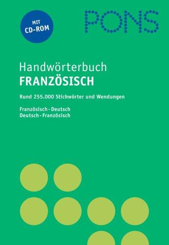 PONS Handwörterbuch Französisch. Französisch-Deutsch /Deutsch-Französisch