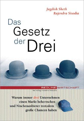 Das Gesetz der Drei.Warum immer drei Unternehmen einen Markt beherrschen und Nischenanbieter trotzdem große Chancen haben