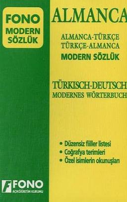 Almanca Modern Sözlük Almanca-Türkce / Türkce-Almanca - Türkisch-Deutsch Modernes Wörterbuch