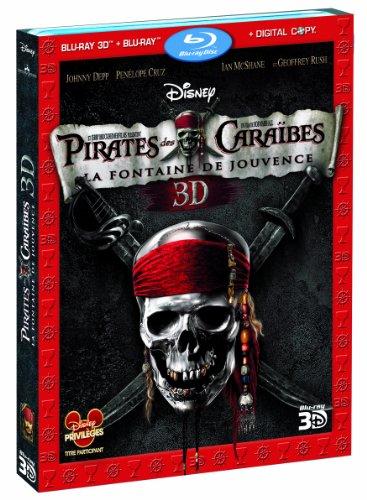 Pirates des caraïbes 4 : la fontaine de jouvence [Blu-ray] [FR Import]