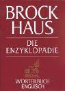 Brockhaus Enzyklopädie, 20., neubearb. Aufl., 24 Bde. m. Erg.-Bdn., Bd.26, Wörterbuch Englisch