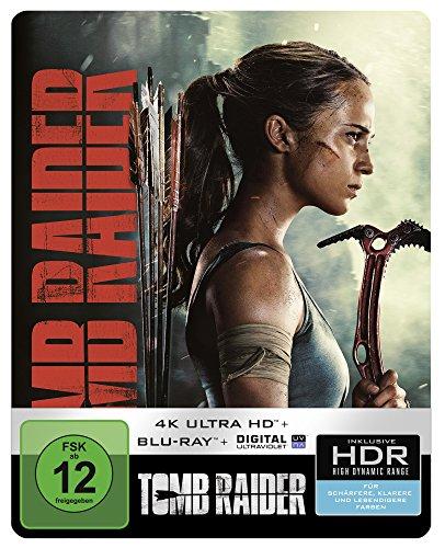 Tomb Raider 4K Ultra HD Steelbook [Blu-ray] [Limited Edition]