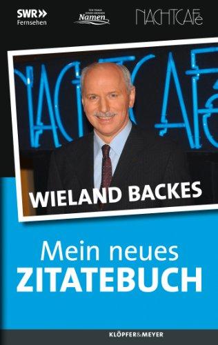 Mein neues Zitatebuch