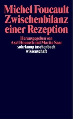 Michel Foucault. Zwischenbilanz einer Rezeption: Frankfurter Foucault-Konferenz 2001 (suhrkamp taschenbuch wissenschaft)