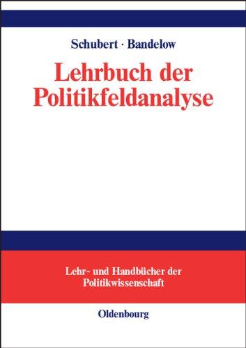 Lehrbuch der Politikfeldanalyse