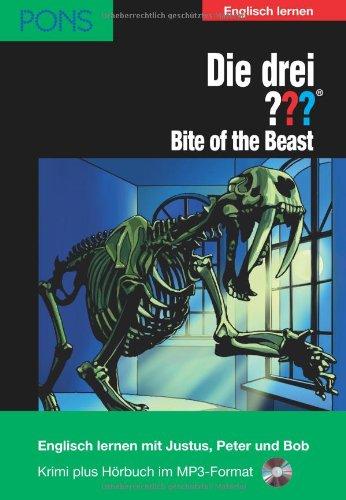 PONS Die drei ??? Fragezeichen, The Bite of the Beast: Englisch lernen mit Justus, Peter und Bob