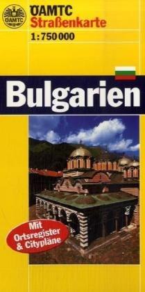 ÖAMTC Länderkarte Bulgarien 1:750.000