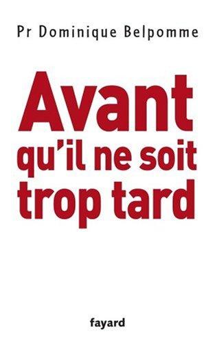 Avant qu'il ne soit trop tard