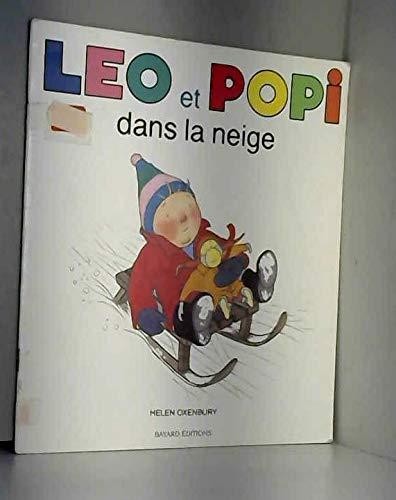 Léo et Popi dans la neige