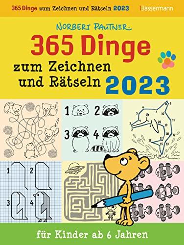 365 Dinge zum Zeichnen und Rätseln für Kinder ab 6 Jahren. ABK 2023