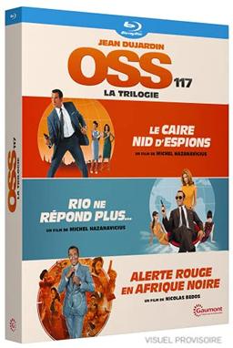 Coffret oss 117 - la trilogie [Blu-ray] [FR Import]