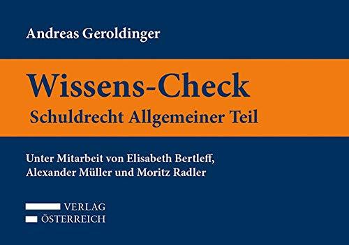 Wissens-Check. Schuldrecht Allgemeiner Teil