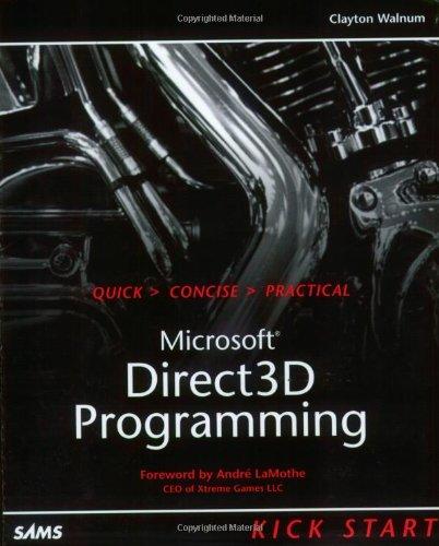 Microsoft Direct3D Programming Kickstart (Kickstart Series)