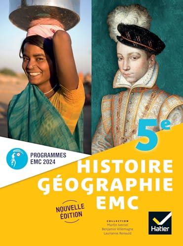 Histoire géographie, EMC 5e, cycle 4 : programmes EMC 2024