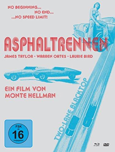 Asphaltrennen - Two-Lane Blacktop - Mediabook  (+ DVDs) (+ Bonus-DVD) [Blu-ray]