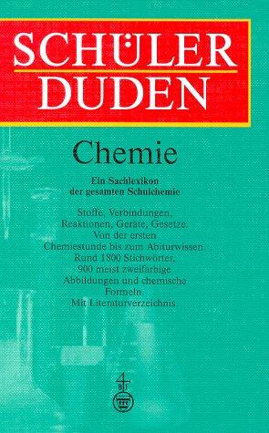 (Duden) Schülerduden, Die Chemie