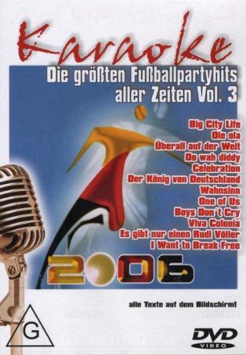 Karaoke - Die größten Fußballpartyhits...Vol. 3