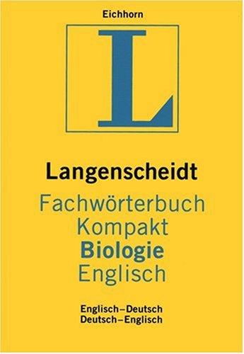 Langenscheidt Fachwörterbuch Kompakt Biologie, Englisch