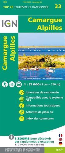 Camargue Alpilles 1:75 000