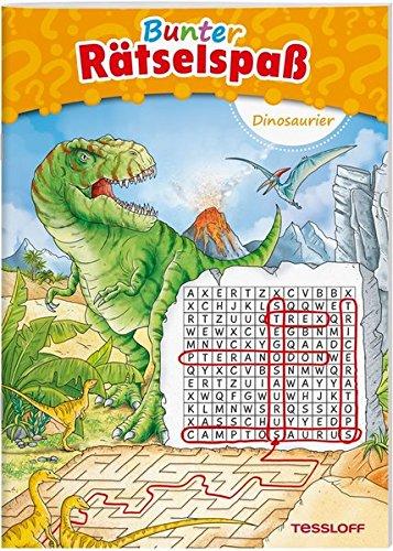 Bunter Rätselspaß Dinosaurier ab 7 Jahren (Rätsel, Spaß, Spiele)