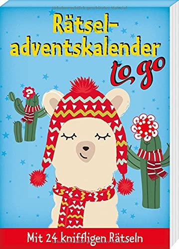 Rätseladventskalender to go 4: Mit 24 kniffligen Rätseln (Adventskalender für Erwachsene - 24 Rätsel)