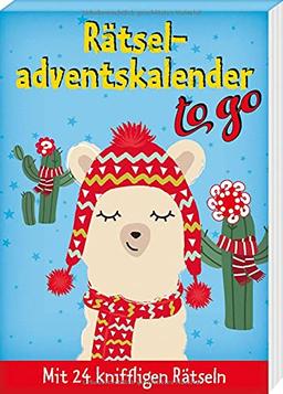 Rätseladventskalender to go 4: Mit 24 kniffligen Rätseln (Adventskalender für Erwachsene - 24 Rätsel)