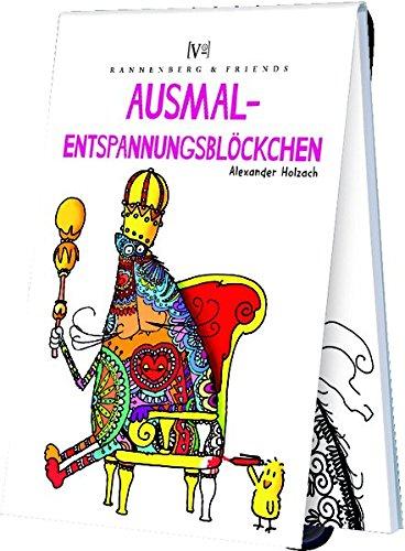 Ausmal-Entspannungsblöckchen (Spieleblöckchen)