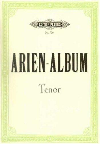 Arien Album. Gesang Hoch, Tenor, Klavier