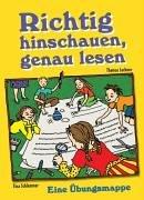 Richtig hinschauen, genau lesen, neue Rechtschreibung