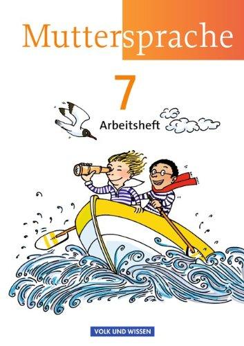 Muttersprache - Östliche Bundesländer und Berlin - Neue Ausgabe: 7. Schuljahr - Arbeitsheft