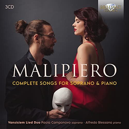 Malipiero:Complete Songs for Soprano and Piano