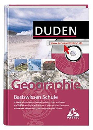 Duden Basiswissen Schule, m. CD-ROM, Geographie