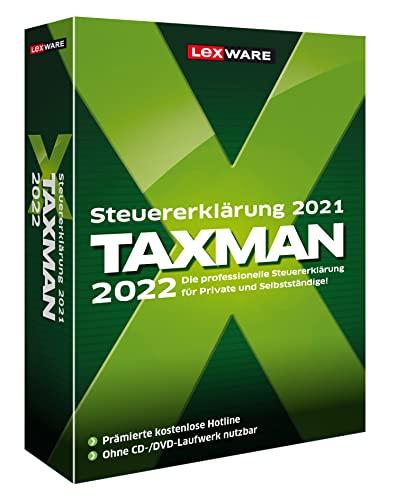 TAXMAN 2022 (für Steuerjahr 2021) | Minibox|Steuererklärungs-Software für Arbeitnehmer, Familien, Studenten und im Ausland Beschäftigte