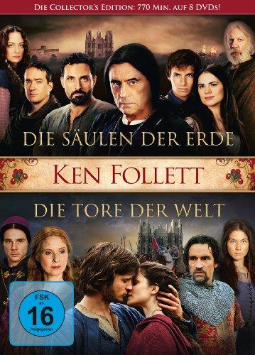 Die Säulen der Erde / Die Tore der Welt [8 DVDs]