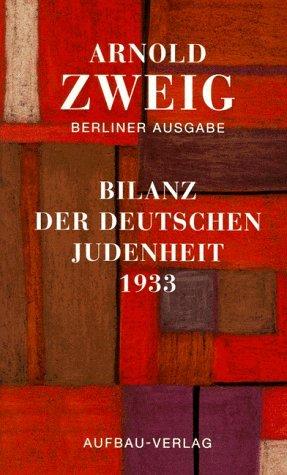 Berliner Ausgabe, Bd.3/2, Bilanz der deutschen Judenheit 1933. Ein Versuch: Bd III/3.2