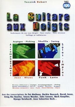 Guitare aux Doigts Yannick Robert Tab 2cd