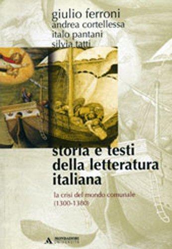 Storia e testi della letteratura italiana