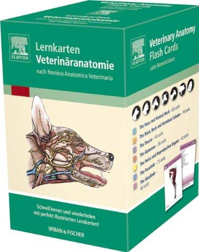 Lernkarten Veterinäranatomie/Veterinary Anatomy Flash Cards