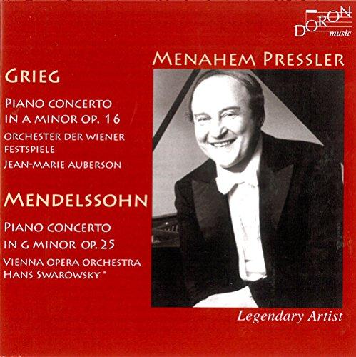 Menahem Pressler Spielt Grieg und Mendelssohn