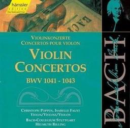 Edition Bachakademie Vol. 125 (Violinkonzerte BWV 1041-1043)