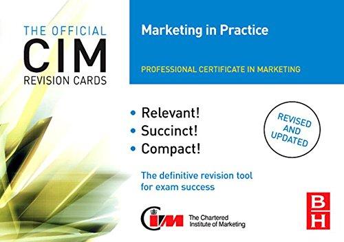 CIM Revision Cards Marketing in Practice (CIM Revision Cards S)